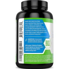 Digestive Enzymes, ZenWise, Prebiotics and Probiotics, Against Bloating, Constipation, 180 Capsules 2
