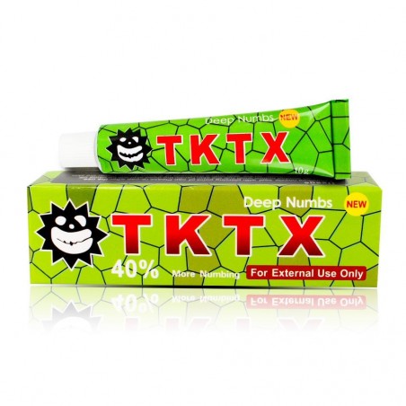 Tattoo Anesthetic / Cosmetic Cream 6% lidocaine - TKTX Green - 10gr