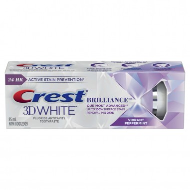 Toothpaste, Crest, 3D, Brilliance...