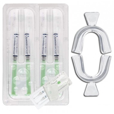 Teeth Whitening Kit, Opalescence, PF Mint, 4x Syringes 1.2ml, 35% Carbamide Peroxide, Molds Included