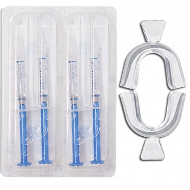 Teeth Whitening Kit, Opalescence, PF Regular, 4x Syringes 1.2ml, 16% Carbamide Peroxide, Molds Included