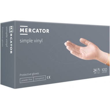 remark simple Active Cutie 100x Manusi Vinil, Mercator, Simple Vinyl, Unica Folosinta,  Nepudrate, Fara Alergeni, Semi-Transparente