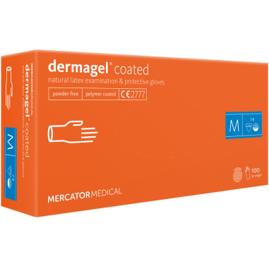 Box of 100x Latex Gloves, Mercator...