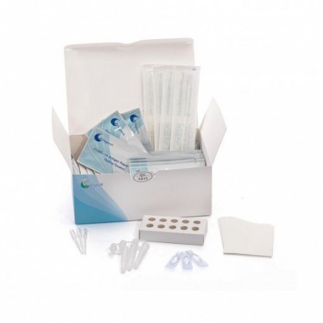 Set 20x Teste Rapide COVID-19, Easy Diagnosis, Antigen, Recoltare 4 in 1, Rezultat in 15 min, Pentru Uz Profesional