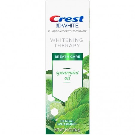 Pasta de Dinti Crest 3D White - Whitening Therapy Spearmint Oil - 116gr