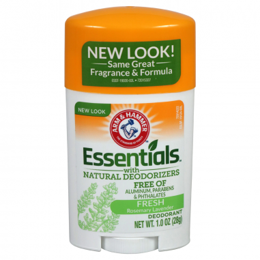 Antiperspirant, Arm & Hammer, Essentials, Rozmarin si Lavanda, 28gr