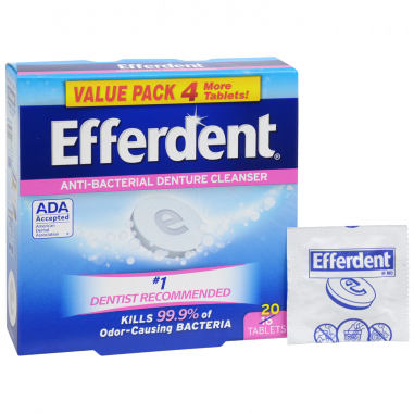 Effervescent Tablets, Efferdent, for...