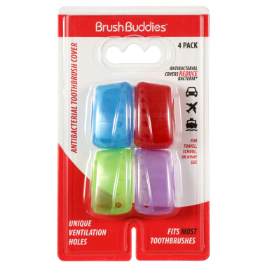 Set of 4x Toothbrush Covers, Brush...