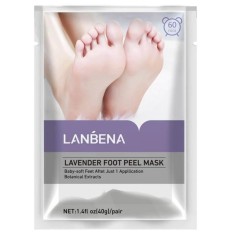 Masca Picioare, Lanbena, Efect Netezire si Regenerare, Efect 60min, 1 Pereche, 40gr