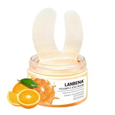 Set of Eye Masks, LANBENA, with Vitamin C, Illuminating Effect, Anti-Dark Circles, Firmness, 90gr 2