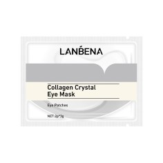 Set Masti Ochi, Lanbena, cu Peptide si Cristal de Colagen, Efect Anti-Imbatranire, 2x 3gr