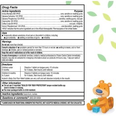 Tablete Homeopate, Hyland's Baby, Calmare Dureri Gingivale Bebelusi, Dizolvare Instanta, 0+ Luni, 100%, 125 Tablete, pentru Zi 2