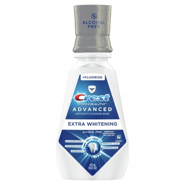 Mouthwash, Crest, Pro-Health, Advanced Extra Whitening, Alcohol Free, 473ml