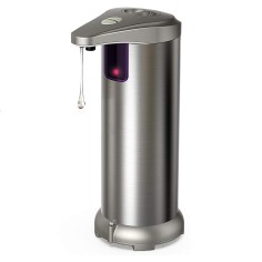 Dozator Automat Sapun, ZAMO, Cu Senzor IR, Rezervor 250ml, Material Inox, Rezistent la Apa