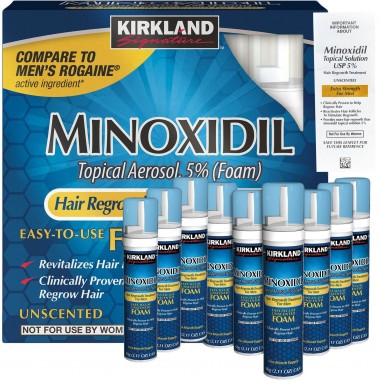 Foam 9 Months, Kirkland, Minoxidil,...