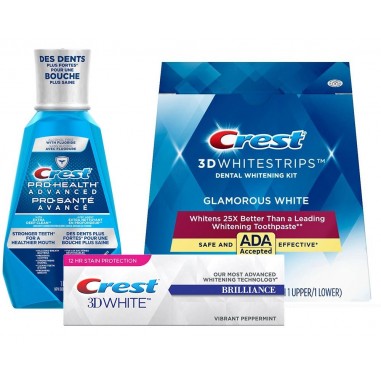 Set 14x Teeth Whitening Strips, Crest...