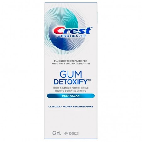 Pasta de Dinti, Crest, 3D White, Gum Detoxify, pentru Afectiuni Gingivale, 63ml