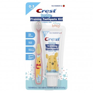 Toothpaste and Toothbrush Set, Crest,...