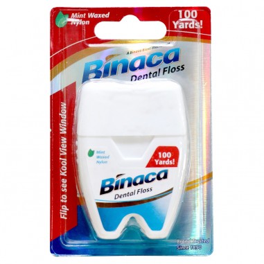 Waxed Dental Floss, Binaca, Dental...