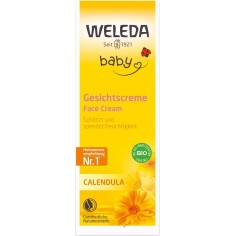 Face Cream, Weleda, Baby, Moisturizing Effect, with Yellows, 50ml