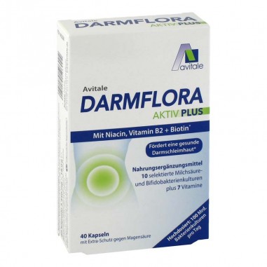 Food Supplement, Avital, Darmflora...