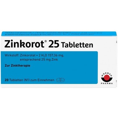 Food Supplement, Zinkorot 25mg, Zinc,...