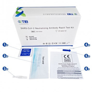 Set of 25x Rapid Tests for COVID-19,...