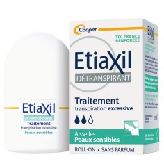Antiperspirant, Etiaxil, Against Excessive Sweating, for Sensitive Skin, 48h Protection, Roll-On, 15ml