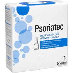 Protective Lacquer, Bailleul, Psoriatec, for Remineralization of Fragile Nails, 3.3ml