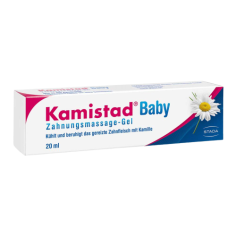 Homeopathic Gel, Kamistad, Baby, with Chamomile and Honey, Against Gum Pain in Babies and Children, 20ml