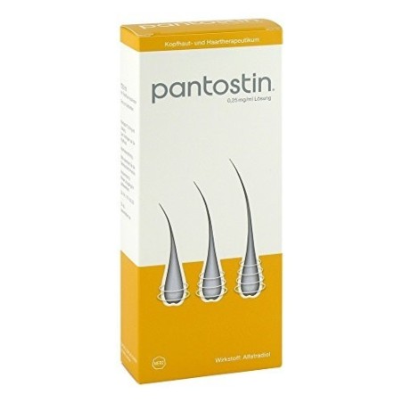 Solution, Merz, Pantostin, with Alfatradiol, Androgenetic Hair Loss Treatment, 100ml