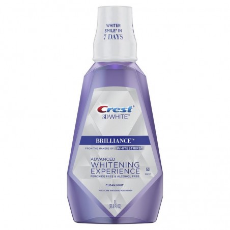 Crest 3D Brilliance Mouthwash (without alcohol) - 946ml