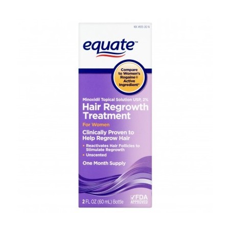 2% Minoxidil Solution - Equate - 1 Month Treatment - 60ml