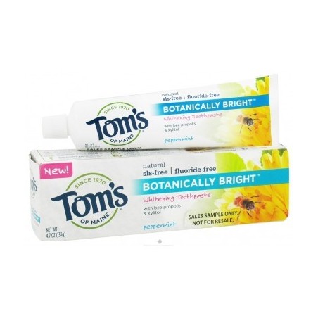 Toothpaste without Fluoride - Tom's Of Maine - Botanically Bright - 133gr