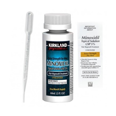 5% Minoxidil Solution - Kirkland - 1 Month Treatment - 60ml