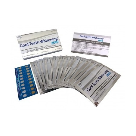 Teeth Whitening Strips 0% Peroxide - Cool Whitening - 14 sachets