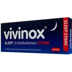 Food Supplement, Dr. Gerald Mann, Vivinox, Improves Sleep Problems, 20 tablets