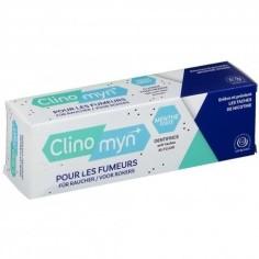 Pasta de Dinti, Gilbert, Clinomyn, pentru Albirea Dintilor, Aroma Puternica de Menta, cu Fluor, 75ml
