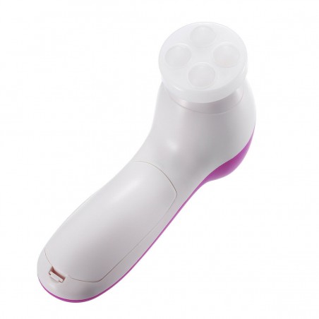 Perie Electrica Ingrijire Piele, Beauty Care Massager, pentru Fata si Corp,  5x Capete de Schimb, 2x Trepte de Viteza, Fara Fir