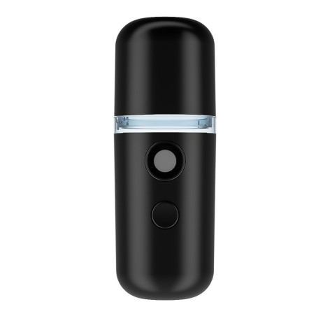 Diffuser, Nano Mist, Sprayer, Portable, USB Charging, for Humidification, Disinfection, Nebulization, 30ml Tank, Black