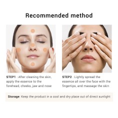 Ser, Lanbena, Gold Silk, Collagen Ampoule, Colagen de Matase din Aur, efect Iluminare, Anti-Pete, Anti-Imbatranire, flacon 15ml 2