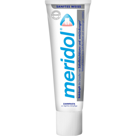 Pasta de Dinti, Gaba, Meridol Gentle White, pentru Ingrijirea Gingiilor si Albirea Dintilor, 75ml