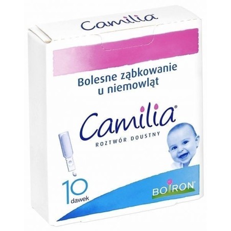 Tratament Homeopat, Camilia, Calmare Dureri Gingivale in Urma Dentitiei, pentru Bebelusi, 10 Fiole