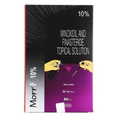 Solutie, Morr F, Caderea Parului, Minoxidil 10% si Finasteride 0.1%, Pipeta si Pulverizator, Tratament 1 Luna, 60ml