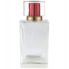 Perfume Bottle, Zamo®, with Screw-on Sprayer and Cherry Cap, Capacity 90ml