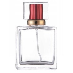 Perfume Bottle, Zamo®, with Screw-on Sprayer and Cherry Cap, Capacity 50ml