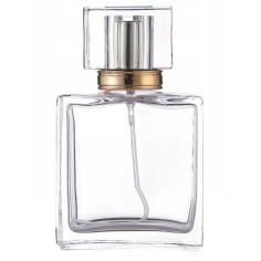 Perfume Bottle, Zamo®, with Screw-on Sprayer and Transparent Cap, Capacity 50ml