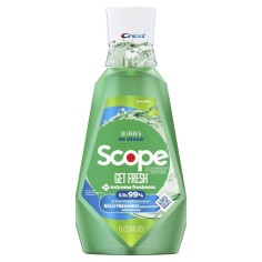 Apa de Gura, Crest Scope So Fresh, Aroma Puternica de Menta, Efect Intens de Prospetime, cu CPC, 1000ml