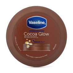 Body Cream, Vaseline, Cocoa Glow, with Cocoa Butter, Moisturizing and Calming Effect, 75ml