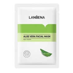 Masca de Fata, Lanbena, Efect Calmant si Antioxidant cu Aloe Vera, 25ml